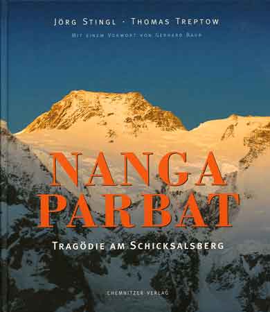 
Nanga Parbat Diamir Face At Sunset - Nanga Parbat: Tragodie Am Schicksalsberg book cover
